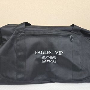 Las Vegas Sphere Eagles Residency VIP Duffle Duffel Bag Black